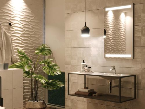 Specchio per bagno personalizzato M11 premium 