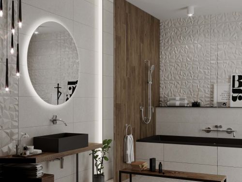 Specchio per bagno con illuminazione LED C3