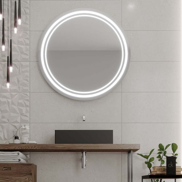 Specchio rotondo con iluminazione LED C5 premium