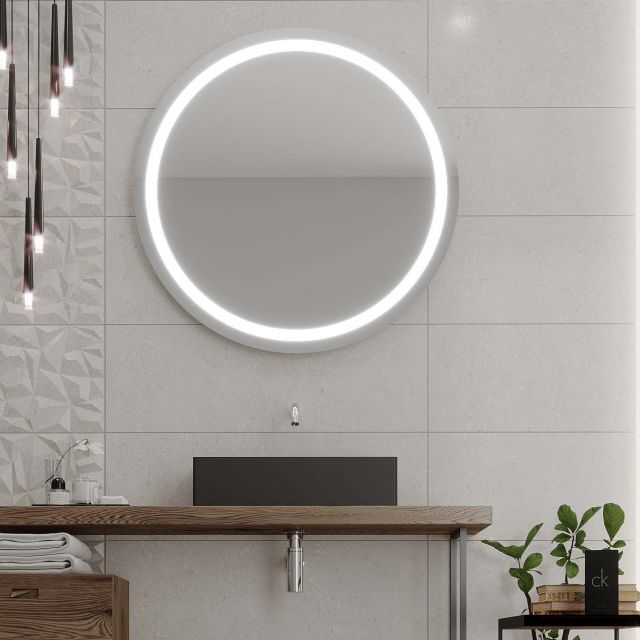 Specchio rotondo con iluminazione LED C4 premium